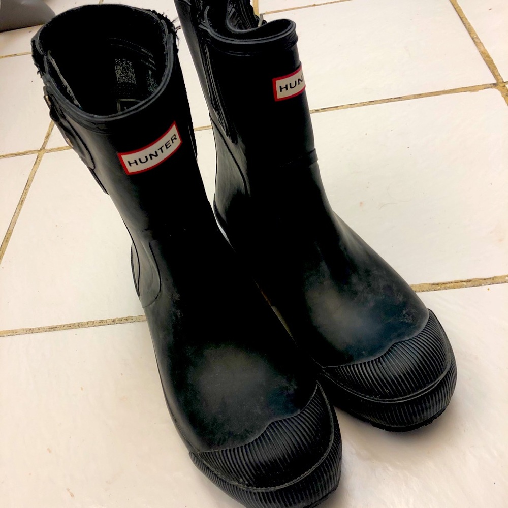 Men’s rubber hunter boots